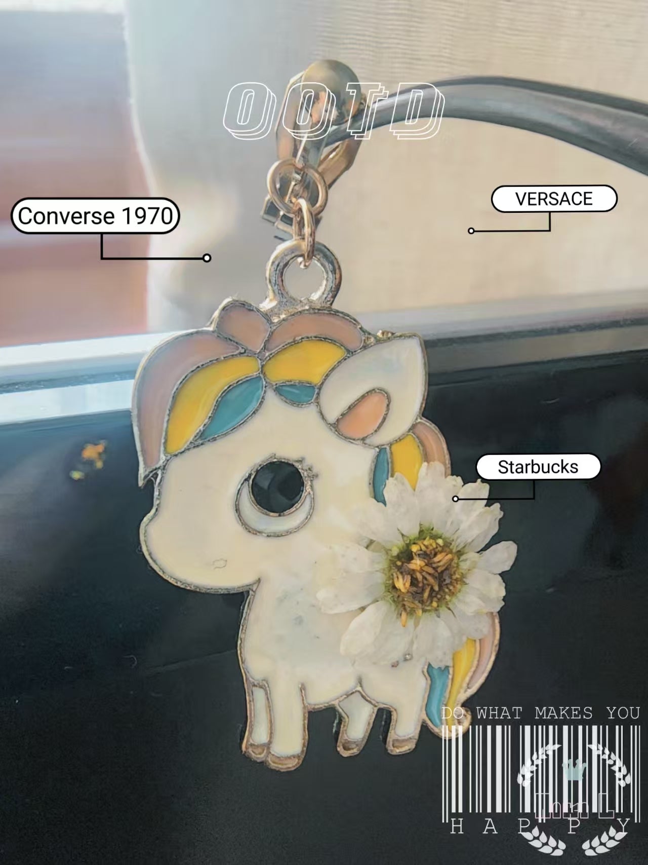 EARRING- Chamomile and Unicorns